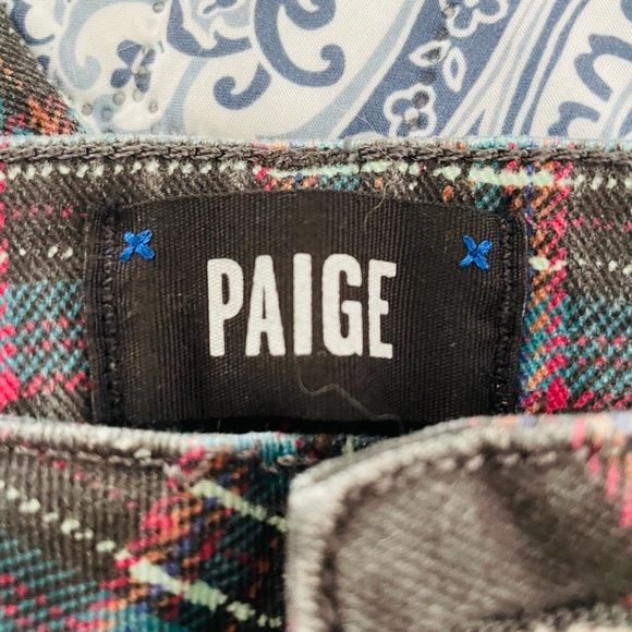 Paige Plaid jeans - Picture 5 of 5